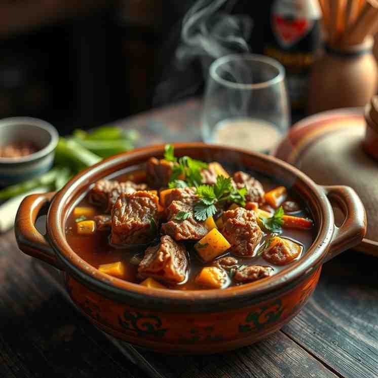 Spicy Pork Stew Meat - Phaksha Paa Recipe | Cook Now